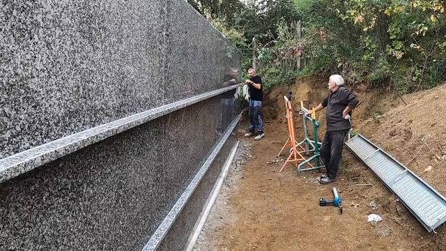 Habillage en granit sixième partie