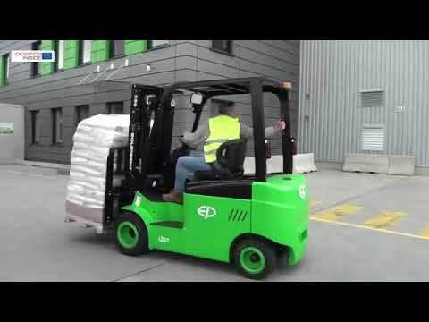 Работа электропогрузчика в реальных условиях