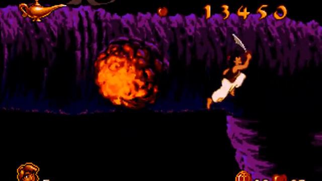 Полное прохождение игры Aladdin (RUS) - уровень 6 (SEGA)