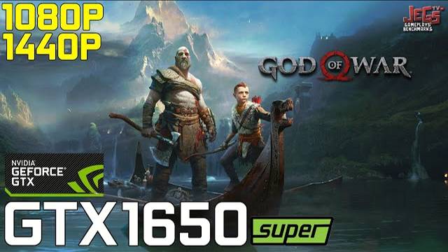 God of War | GTX 1650 Super | 1080p, 1440p benchmarks!