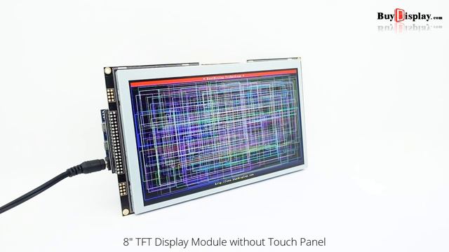 Serial SPI Arduino 8"TFT LCD Touch Shield RA8875 for Mega/Due/Uno