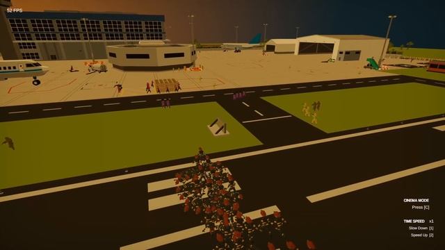200000 Zombies Swarm Military Base! - SwarmZ Zombie Survival Game