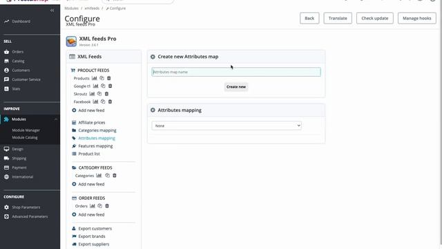 Prestashop XML Feeds Pro modules