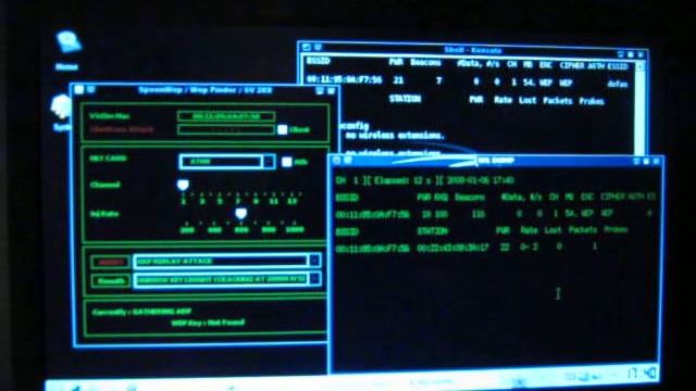 Booting and Cracking WEP Eee PC 900HA 5 minutes BT3