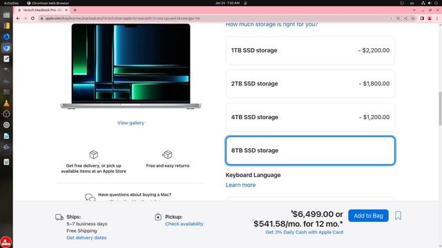 Buy Macbook Pro 16 inch M2 Max 96Gb RAM 8TB SSD | Cấu Hình Tối Đa cho Thoải Mái Sử Dụng