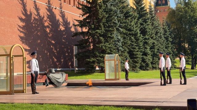 Смена караула Москва август 2024