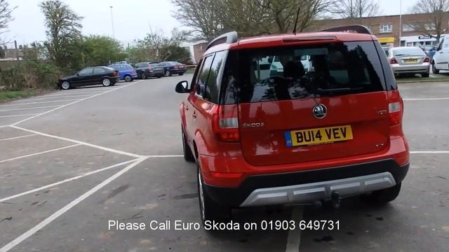BU14VEV Skoda Yeti 2.0 TDI CR (140bhp) 4x4 SE DPF Outdoor 2l EURO SKODA WORTHING