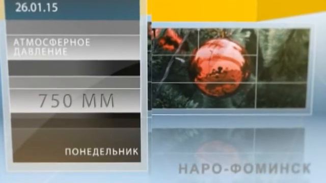 погода в Наро-Фоминске на 26.01.2015