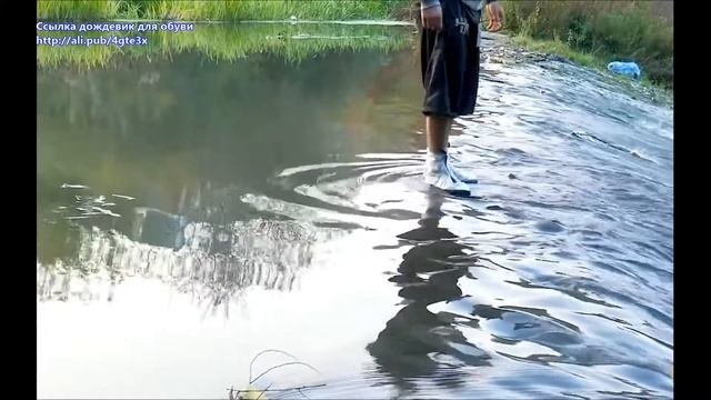 Высококачественная водонепроницаемая защита для обуви от воды. Видео обзор #Aliexpress