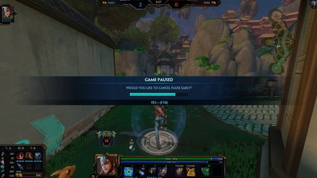ERLANG SHEN SNOWBALL IS UNBEATABLE! SMITE Diamond Ranked Duel - Erlang Shen VS Thanatos
