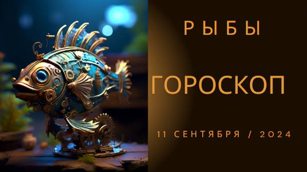 Гороскоп для Рыб на 11 сентября: Плывите по течению к успеху! 🌊🐠