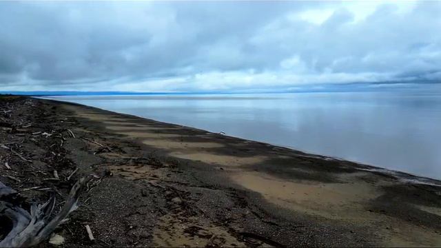 Красота Колымского Края, едем на УАЗе, семейный отдых на побережье Охотского моря, устье реки Тауй