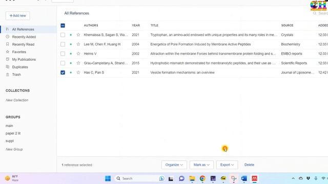 Referencing in MS Word with Latest Mendeley Reference Manager 2023