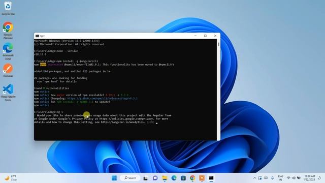 How to Install Angular 15 on Windows 10/11 [2023 Update] Demo Angular Project | Complete Guide