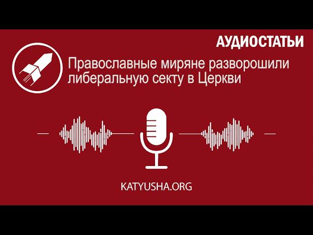 Православные миряне разворошили либеральную секту в Церкви