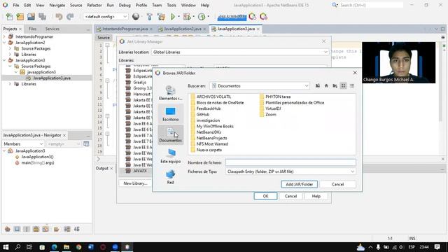 Instalando JavaFx en Apache NetBeans 2022