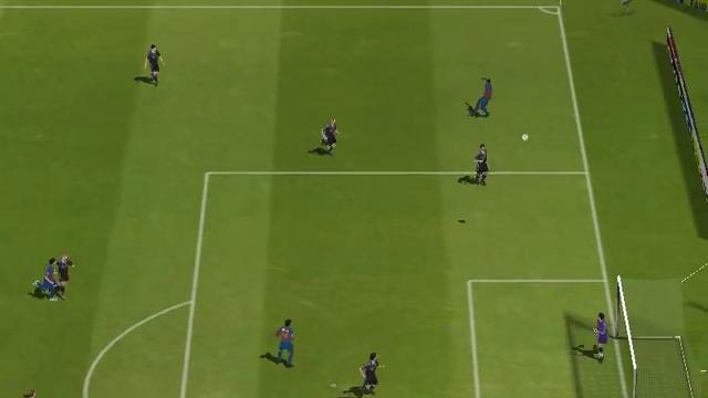 FIFA  2005   Barcelona vs  Real  Madrid  Frendly   Match  ( FIRST  HALF)
