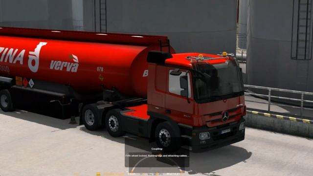 Fuel Cistern Trailer ETS2 v1.35-1.37