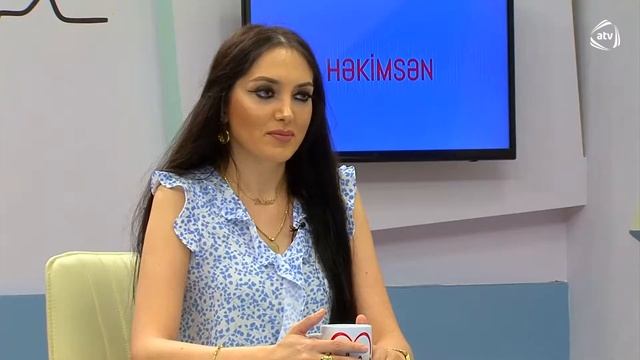 Nevropatoloq Jale Qarayeva "Həkimsən" verlişində çıxışı