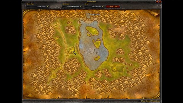The Last Guardian Book Location @ Loch Modan, WoW Wotlk [Well Read]