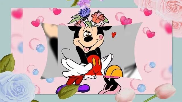 Мики Маус и Микки под песню пушка