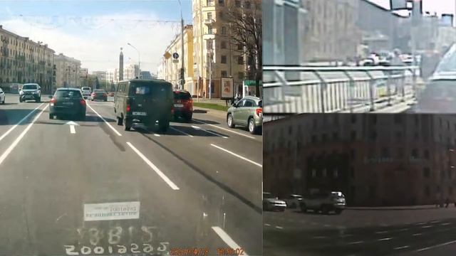 Задержание мотоцикла гаишником в Минске!!!