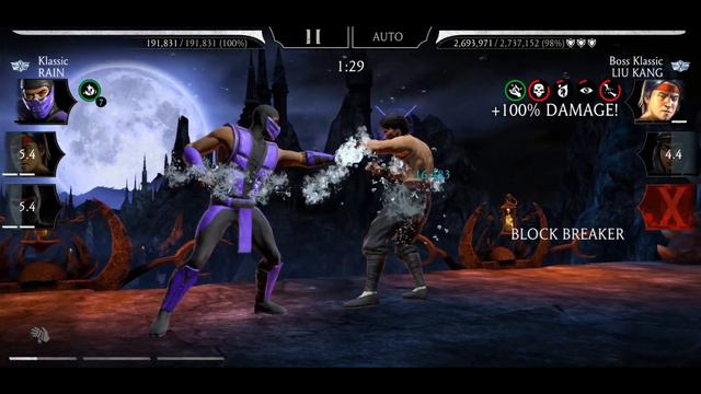 Legendary Klassic LIU KANG vs Bosses | Normal Klassic Tower Boss 200-R4 | Mortal Kombat Mobile 5.2