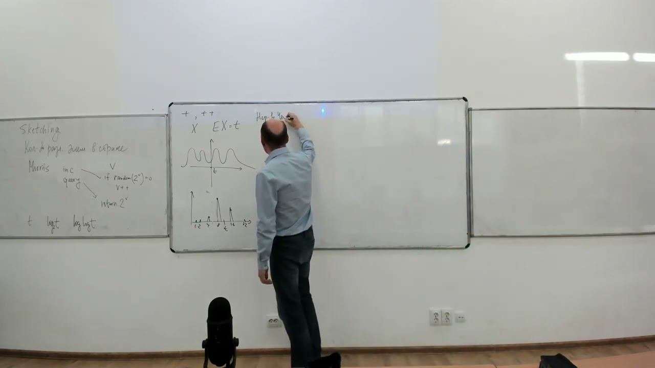 Advanced algorithms: Алгоритмы Флажолета-Мартина k-min-values geometric sampling