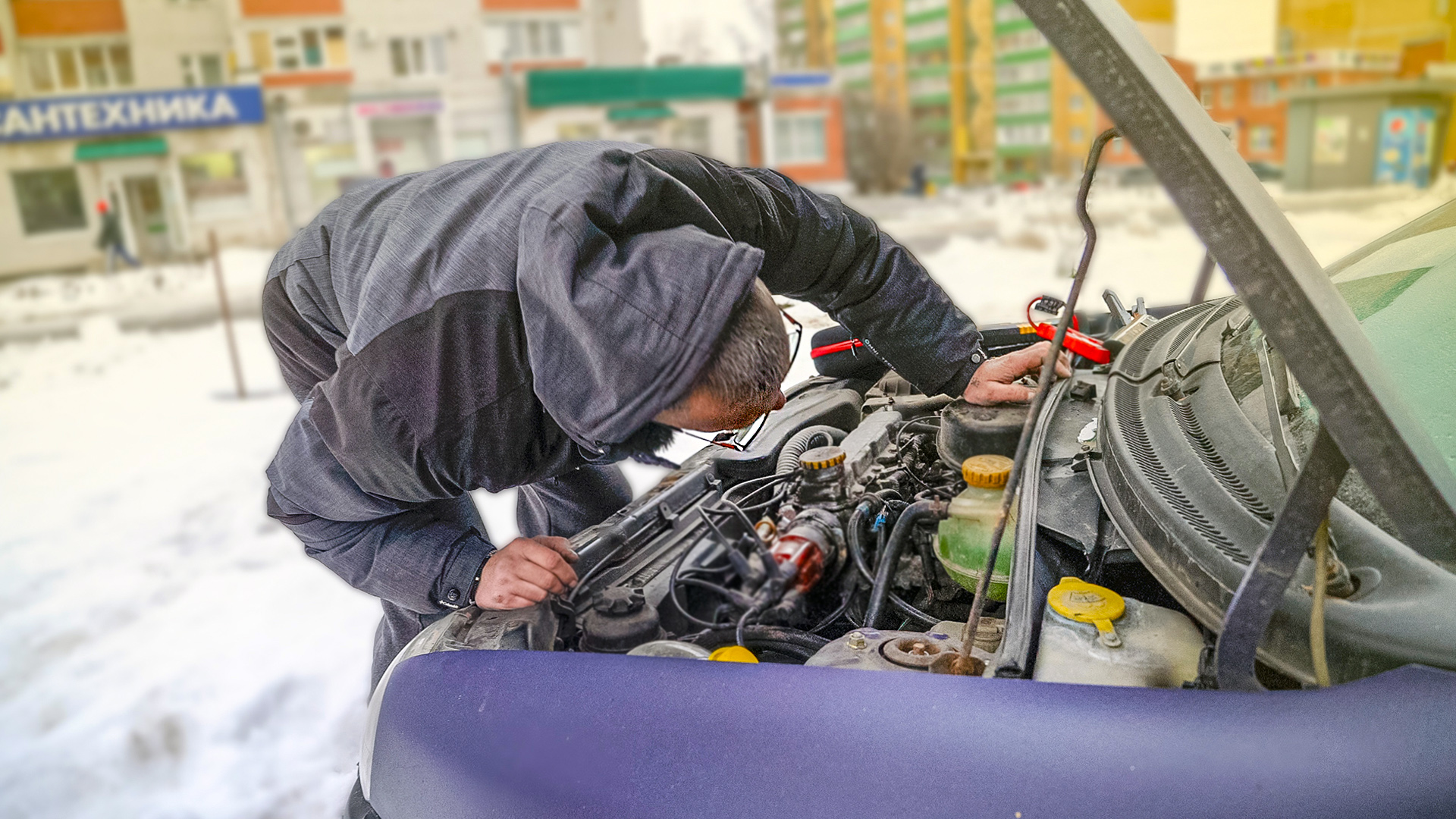 Opel ждал когда его приедут оживить!