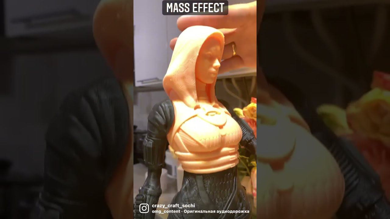 Tali Zorah Mass Effect 3d printing