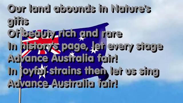 National Anthem of Australia #national #anthem