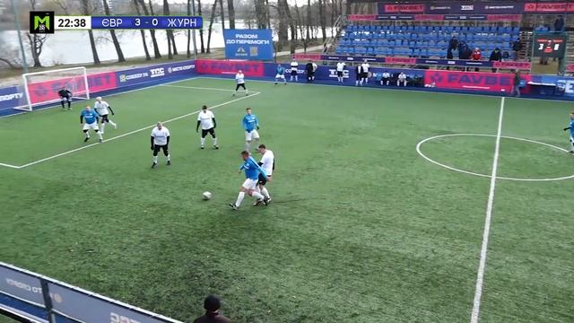 ВІДЕОЗВІТ I ЄВРОФОРМАТ 5-1 ЖУРНАЛІСТИ І Чемпіонат Києва з соккеру socca