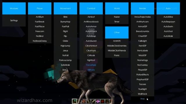 Minecraft - TOP 5 MINECRAFT 1.8 HACKS of APRIL 2015 - WiZARD HAX