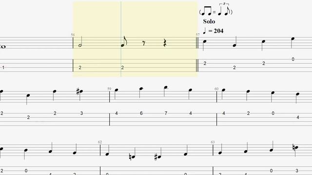 Sting - Englishman In New York (bass tab)