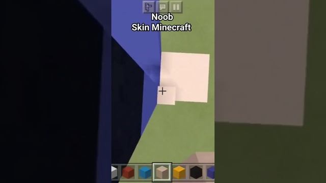 NOOB Skin #minecraft #minecraftshorts #shorts #noob