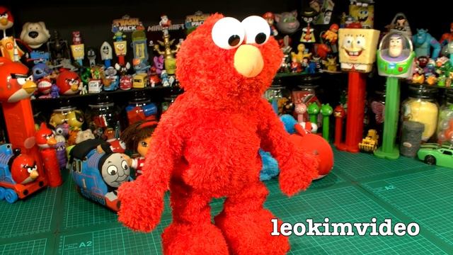 Elmo Live Tells Cookie Monster Toy Story Classic Toy Review