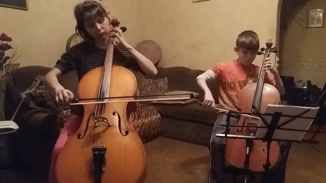 Два Саши, две виолончели! Мелодия из к/ф ,.Игра Престолов''