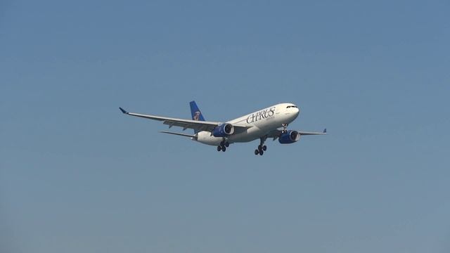 Cyprus Airways CY487 Moscow Sheremetyevo to Larnaca approach