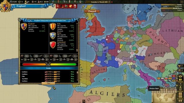 Lets Play Europa Universalis 3 Divine Wind - Part 7 England