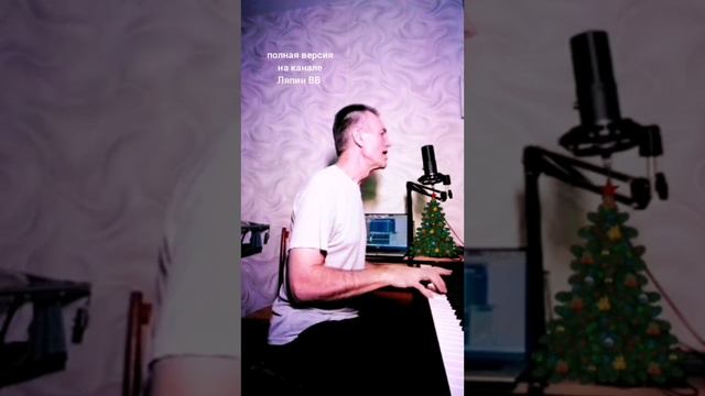 Новогодняя песня. @Биртман. Мальчики - снежинки (кавер) #shorts. Ляпин ВВ.