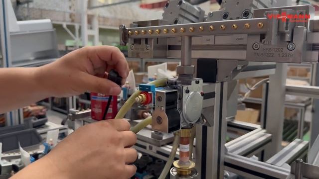 Сборка модели Viessmann Vitopend 100W в Узбекистане