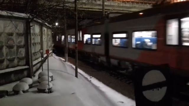 ЭС2Г-141 "Ласточка" сообщением "Москва Ленинградская-Тверь" (Экспресс).
