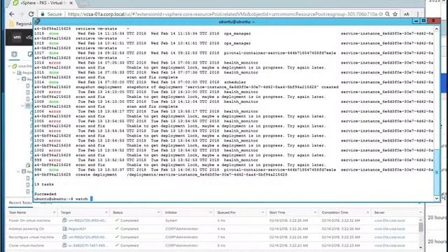 VMware Pivotal PKS - Kubernetes Cluster Resiliency and Health Monitoring