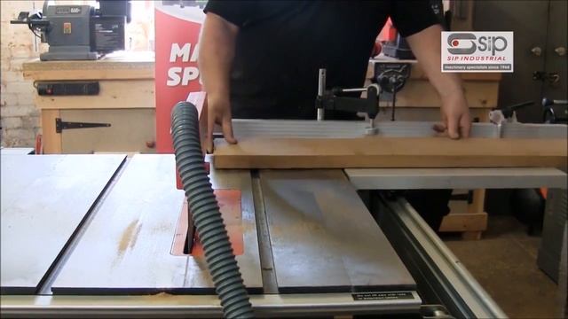 Overview of SIP Professional Cast Iron Table Saw 10"