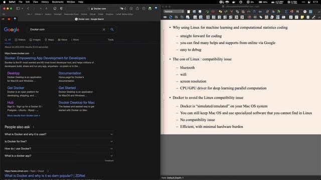 Docker #1:  Why Docker Linux for statistical computation