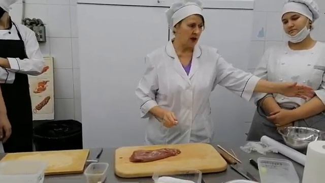 Приготовление полуфабрикатов из мяса