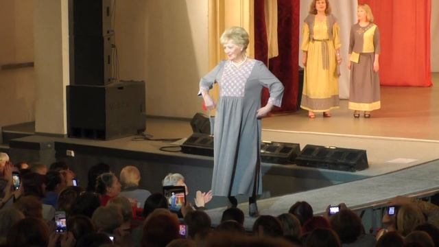 Дефиле лоскутной одежды