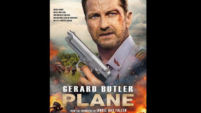 PLANE PODCAST Gerard Butler, Mike Colter, Daniella Pineda, Lilly Krug, movie clips.