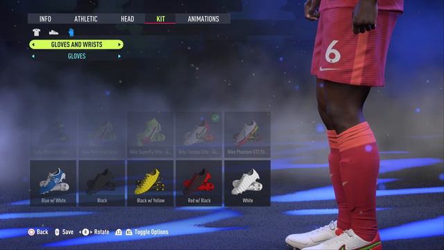 FIFA 22 - All Kit Fits, Boots Hand Wraps and Socks for Created Players