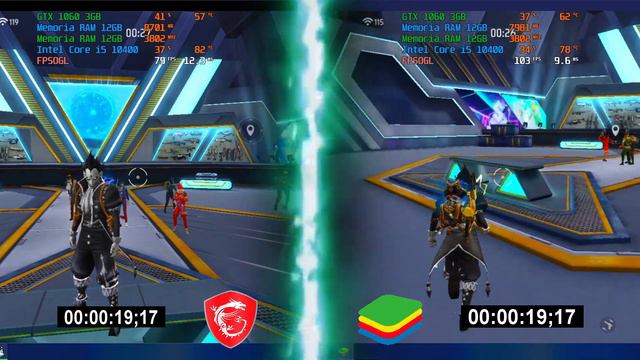 BLUESTACKS 5 VS MSI PLAYER ? QUAL MELHOR EMULADOR PARA PC FRACO 2023 ? - BATALHA DE EMULADORES
